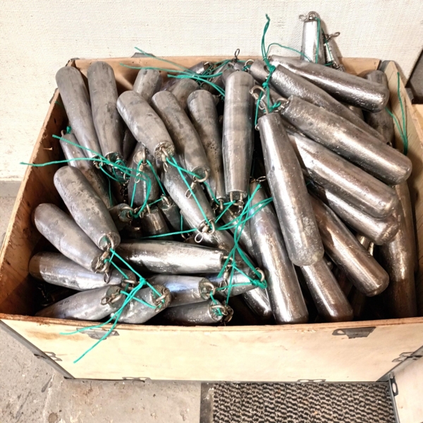 6 pund lodd - 6 pound lead sinker